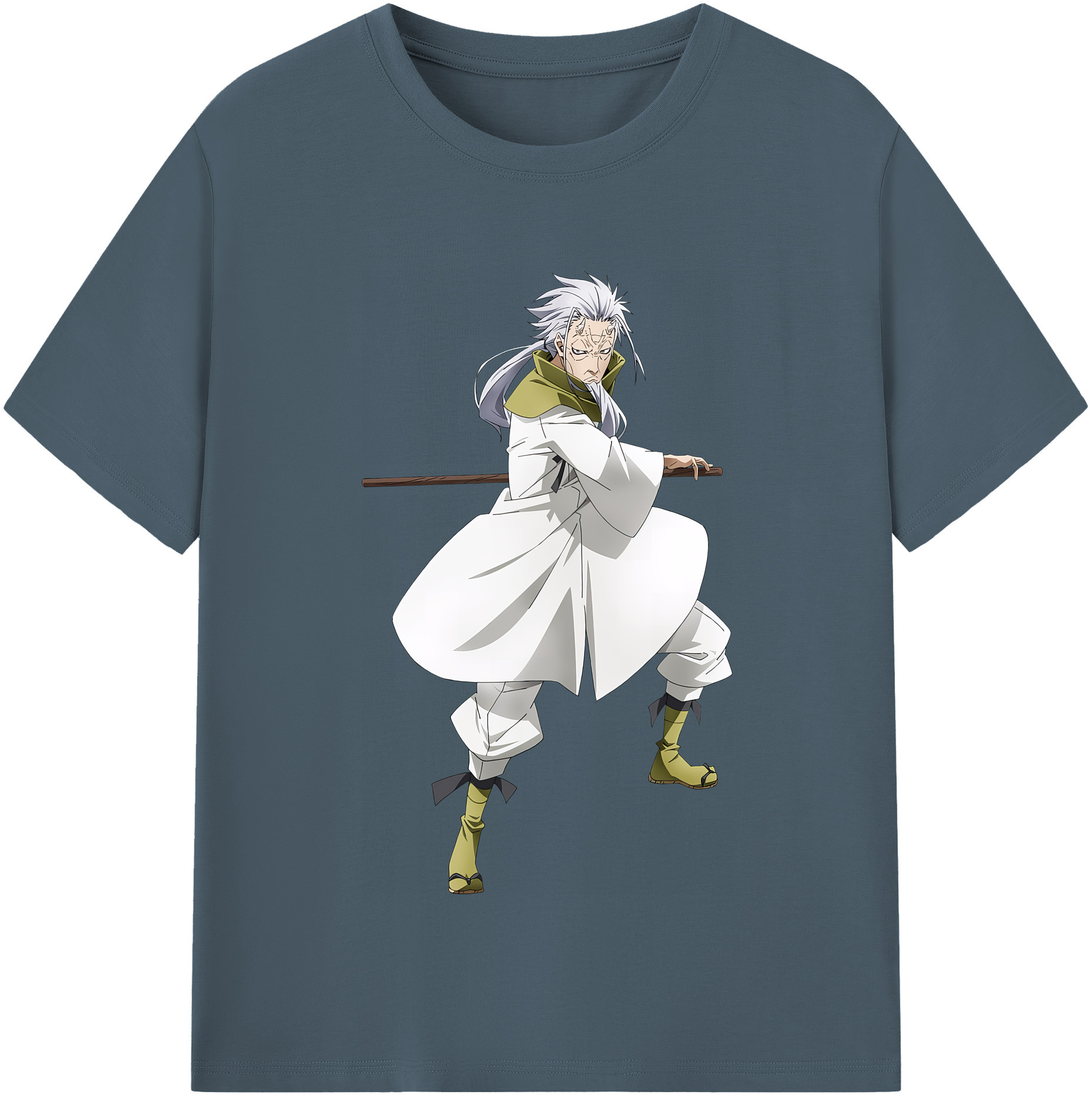 （画像用） 転スラ Regarding Reincarnated to Slime 綿100％半袖Tシャツ（フロントプリント）